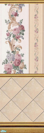 Sims 2 — Stone Diamonds - Wall Set 31 - 31b by maylynn55 — Made by maylynn55 **TSRAA Member** 