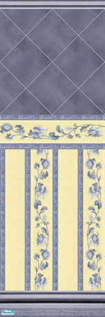 Sims 2 — Stone Diamonds - Wall Set 40 - 40o by maylynn55 — Made by maylynn55 **TSRAA Member**