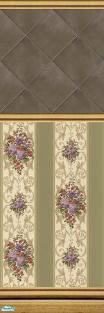 Sims 2 — Stone Diamonds - Wall Set 23 - 23g by maylynn55 — Made by maylnn55 **TSRAA Member**