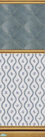 Sims 2 — Stone Diamonds - Wall Set 22 - 22f by maylynn55 — Made by maylnn55 **TSRAA Member**