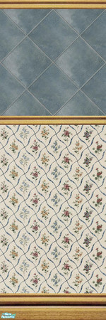 Sims 2 — Stone Diamonds - Wall Set 22 - 22c by maylynn55 — Made by maylnn55 **TSRAA Member**