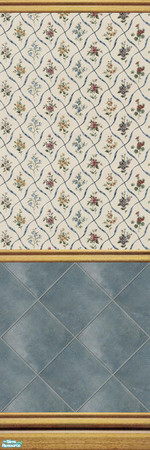 Sims 2 — Stone Diamonds - Wall Set 22 - 22b by maylynn55 — Made by maylnn55 **TSRAA Member**
