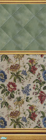 Sims 2 — Stone Diamonds - Wall Set 21 - 21k by maylynn55 — Made by maylynn55 **TSRAA Member**