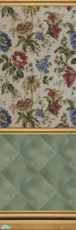 Sims 2 — Stone Diamonds - Wall Set 21 - 21j by maylynn55 — Made by maylynn55 **TSRAA Member**