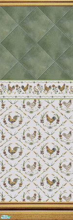 Sims 2 — Stone Diamonds - Wall Set 21 - 21i by maylynn55 — Made by maylynn55 **TSRAA Member**