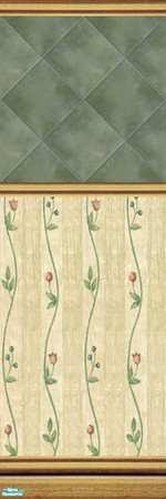 Sims 2 — Stone Diamonds - Wall Set 21 - 21c by maylynn55 — Made by maylynn55 **TSRAA Member**