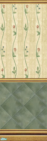 Sims 2 — Stone Diamonds - Wall Set 21 - 21b by maylynn55 — Made by maylynn55 **TSRAA Member**