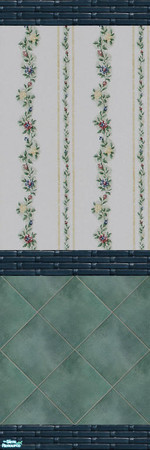 Sims 2 — Stone Diamonds - Wall Set 19 - 19b by maylynn55 — Made by maylynn55 **TSRAA Member**