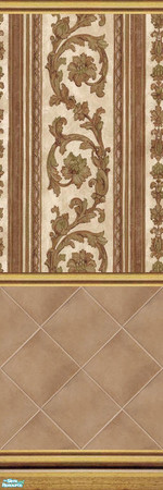 Sims 2 — Stone Diamonds - Wall Set 17 - 17f by maylynn55 — Made by maylynn55 **TSRAA Member**