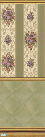 Sims 2 — Stone Diamonds - Wall Set 16 - 16j by maylynn55 — Made by maylynn55 **TSRAA Member**