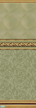 Sims 2 — Stone Diamonds - Wall Set 16 - 16f by maylynn55 — Made by maylynn55 **TSRAA Member**