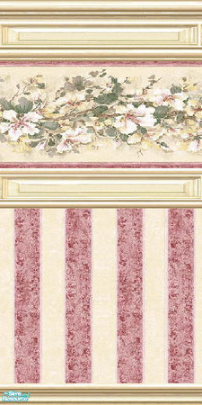 Sims 2 — jsf2DogwoodStripePL by jsf — From jsfDesigns exclusively for TSR and the FA Spring Gardening theme, TSRAA, Find