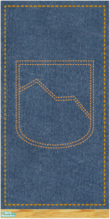 Sims 2 — Blue Jeans  and Wood and Pocket by PatPB — Do your sims like to wear jeans? Why not "dress" their