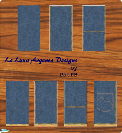 Sims 2 — Blue Jeans by PatPB — Do your sims like to wear jeans? Why not "dress" their house to match their