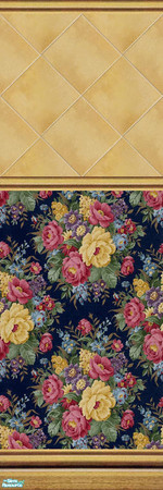 Sims 2 — Stone Diamonds - Wall Set 15 - 15c by maylynn55 — Made by maylynn55 **TSRAA Member**