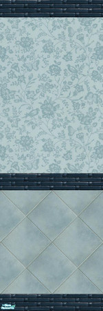 Sims 2 — Stone Diamonds - Wall Set 14 - 14h by maylynn55 — Made by maylynn55 **TSRAA Member**