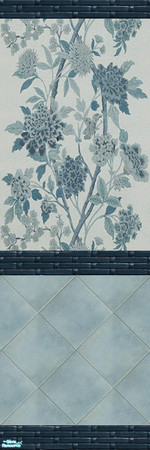 Sims 2 — Stone Diamonds - Wall Set 14 - 14f by maylynn55 — Made by maylynn55 **TSRAA Member**