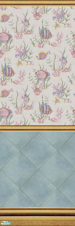 Sims 2 — Stone Diamonds - Wall Set 14 - 14e by maylynn55 — Made by maylynn55 **TSRAA Member**