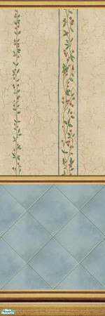 Sims 2 — Stone Diamonds - Wall Set 14 - 14c by maylynn55 — Made by maylynn55 **TSRAA Member**