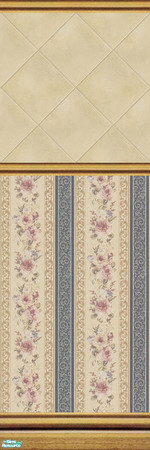 Sims 2 — Stone Diamonds - Wall Set 13 - 13c by maylynn55 — Made by maylynn55 **TSRAA Member**