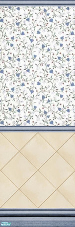 Sims 2 — Stone Diamonds - Wall Set 12 - 12f by maylynn55 — Made by maylynn55 **TSRAA Member**