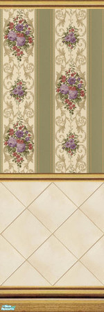 Sims 2 — Stone Diamonds - Wall Set 12 - 12d by maylynn55 — Made by maylynn55 **TSRAA Member**