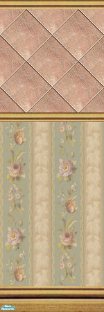 Sims 2 — Stone Diamonds - Wall Set 11 - 11e by maylynn55 — Made by maylynn55 **TSRAA Member**