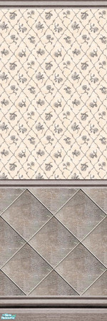 Sims 2 — Stone Diamonds - Wall Set 10 - 10d by maylynn55 — Made by maylynn55 **TSRAA Member**