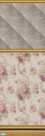 Sims 2 — Stone Diamonds - Wall Set 10 - 10c by maylynn55 — Made by maylynn55 **TSRAA Member**