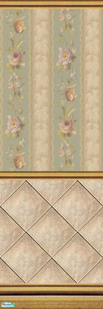 Sims 2 — Stone Diamonds - Wall Set 9 - 9b by maylynn55 — Made by maylynn55 **TSRAA Member**