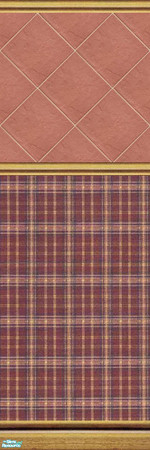 Sims 2 — Stone Diamonds - Wall Set 6 - 6h by maylynn55 — Made by maylynn55 **TSRAA Member** 