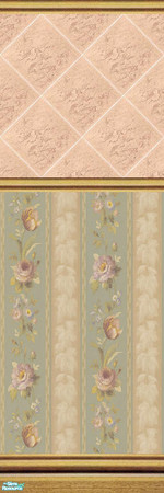 Sims 2 — Stone Diamonds - Wall Set 2 - 2e by maylynn55 — Made by maylynn55 **TSRAA Member** 