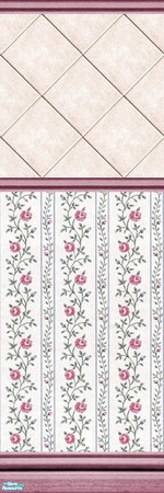Sims 2 — Stone Diamonds - Wall Set 1 - 1e by maylynn55 — Made by maylynn55 **TSRAA Member** 