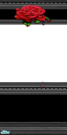 Sims 2 — Bloody Rose Set - 3 by Lorah — Red!