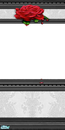 Sims 2 — Bloody Rose Set - 1 by Lorah — Red!