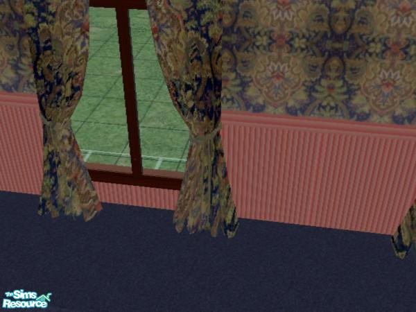Sims 2 — Rosebud Bedroom - curtains by ead425 — 
