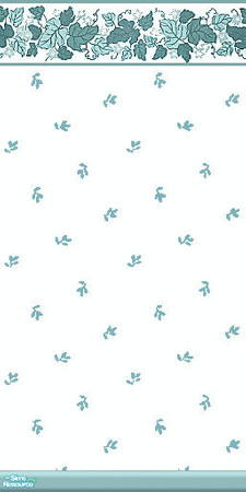 Sims 2 — Blue Ivy Kitchen Wall by Raveena — Part of the Blue Ivy Kitchen.