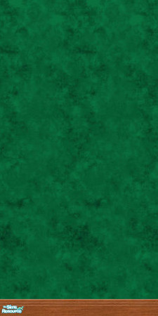 Sims 2 — Sponge Paint - Green w/wood trim by maddox97 — *****TSRAA***** Sponge painted walls some with Maxis Medium Wood