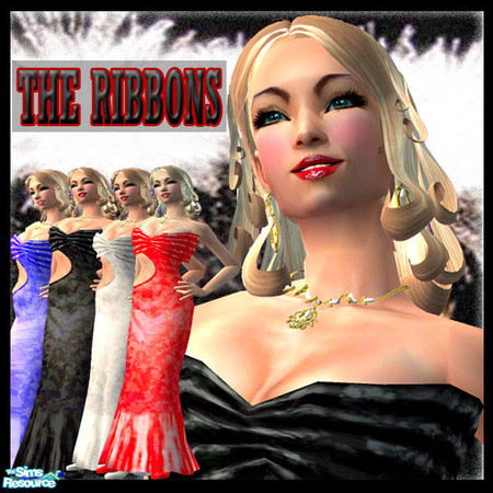 Sims 2 — The Ribbons by TSR Archive — Do you want to be unique? Try these. Model : 'Miss Rita Knowwell' by 'Aj1_beloved'
