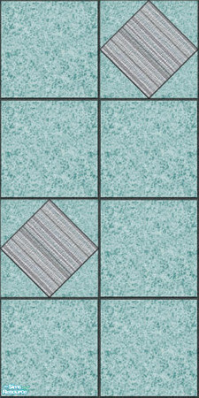 Sims 2 — Bathroom Wall & Floor Set - w2 by Ivancica — by Ivana