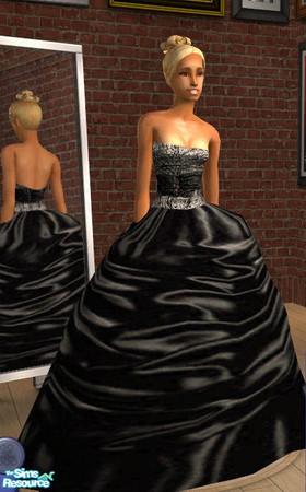 Sims 2 — Crinoline Black by Shannara_Simfashion — get Mesh_Rosemat_Crinoline1960s at Pronupsims