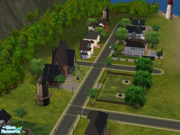 Sims 2 — Proffitt Cemetary by c_literati — A nice peaceful cemetary made to go with Cyclonesue's Proffitt & Son Place