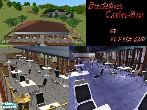 Sims 2 — Buddies 24hr Cafe-Bar by oldmember_trevor6342 —  If you have ever been clubbing in Brighton you will have been