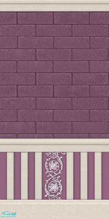 Sims 2 — JJs stone lilac WF mid by thesorceress — Created by The Sorceress, Mac compatible