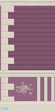 Sims 2 — JJs lilac siding WF left by thesorceress — Created by The Sorceress, Mac compatible