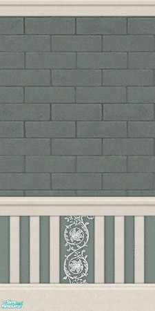Sims 2 — JJs stone grey green WF mid by thesorceress — Created by The Sorceress, Mac compatible