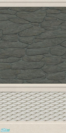 Sims 2 — JJs Grey Green fieldstone WS mid by thesorceress — Created by The Sorceress, Mac compatible