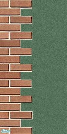 Sims 2 — New green brick7 by lottka — Outdoor