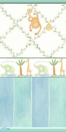 Sims 2 — Monkey Games by Strawbz — Jungle Fever is the name of the game as Monkeys, Giraffes and Elephants combine to