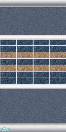 Sims 2 — Blue kitchen wall by lottka — wall